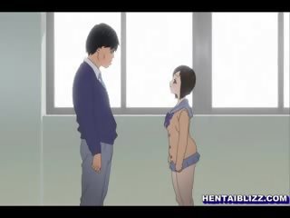 Atractivo japonesa hentai alumna consigue lamido su rosa coño y har