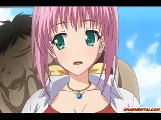 Bigboobs Hentai With Blindfold Fucked Bigcock