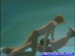 Anime homosexuell mit hardcore anal dreckig video auf couch