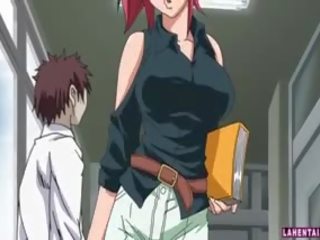 Hentai Redhead Gets Fucked In Classroom