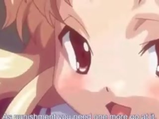 Tini anime fiatal nő ad leszopás