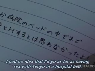 Λεπτός hentai αγαπημένη παίρνει χτυπούσαν σκυλάκι στυλ σε κρεβάτι