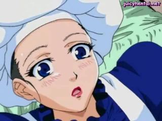 Nieśmiałe anime pokojówka sprawka ustny x oceniono klips