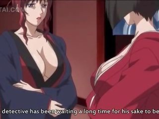 Outstanding hentai goddess szopás és ugró nagy fallosz