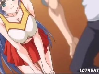 Hentai giới tính kẹp với titty cổ vũ