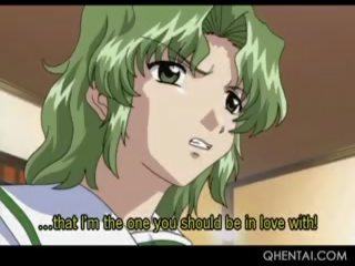 Hentai bị kích thích gò má tình dục lạm dụng của anh ấy thơm maids