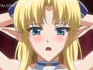 Swell bjonde anime fairy kuçkë shembur e pacensuruar