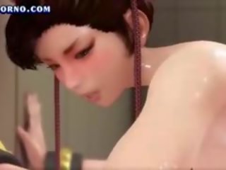 Animated Slutty With Huge Tits Gets Sperm