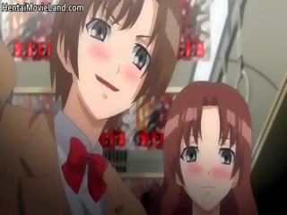 Nevinný bruneta anime motyka saje šachta part4