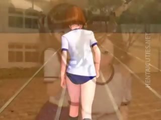 Captivating 3d エロアニメ 女神 取得 ファック 屋外