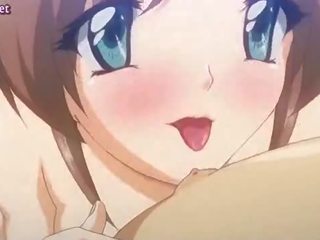 Anime whore getting mouth fucked