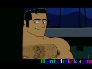 Naked Toon Gay Hunk outstanding Masturbated N Fucked