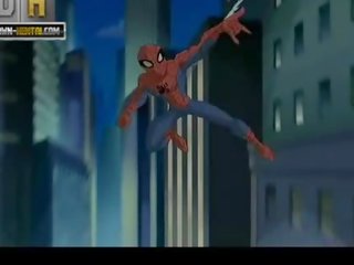 Superhero bayan video spiderman vs batman