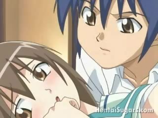 Sweety Hentai young lady Getting Little Pussy Fingered And