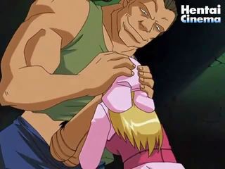 Smulkutė anime playgirl gauna jos papai pakliuvom iki tai didelis raumenų eržilas