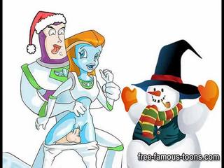 Famoso desenhos animados natalino xxx festa