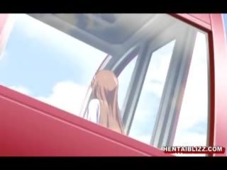 Japanese Hentai great Drilled In The Public Area