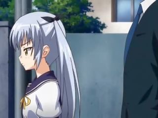 Apdullinātas anime enchantress licking kāts uz tuvplāns