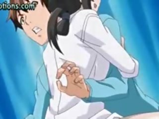 Anime fancy woman Getting Mouth Fucked