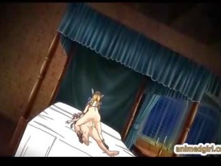 王女 エロアニメ シーメール センセーショナル 小犬スタイル ファック