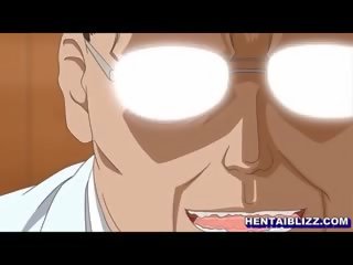 Japanese Hentai Gets Massage In Her Anal And Pussy By professor