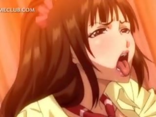 3d Anime darling Gets Pussy Fucked Upskirt In Bed