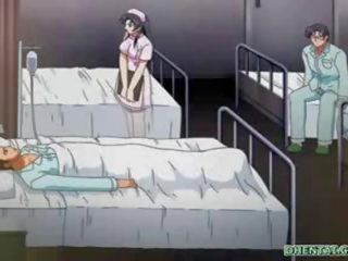 Tette grosse cartoni animati infermiera ditalino e groupfucking da suo pazienti