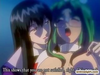 Perhambaan hentai mendapat keras bertiga fucked oleh transgender anime jururawat