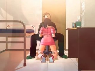 Špinavý klip panenka anime anime dostane mokrý píča v prdeli v 3d