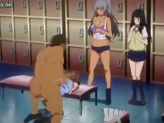 Veľký meloned anime pobehlica dostane trela a fucked