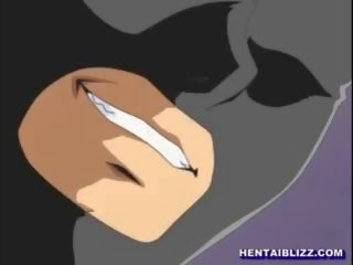 Szűz- anime koedukált -val muzzle jelentkeznek brutálisan szar míg