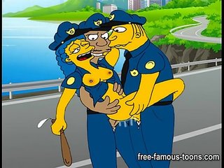Simpsons sex movie parody