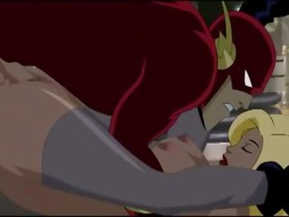 Justice league hentai canary körd i en blixt