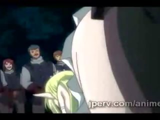 Ķekars no oversexed guards mārciņa elite anime blondīne ārā uz banda aizcirsties