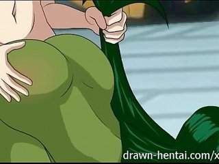 Suuri neljä hentai - she-hulk valu