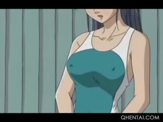 Sweet Hentai Doll Rubbing Her Clit Gets Ass Smashed Hard