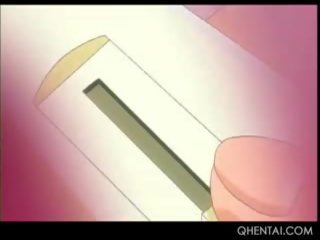 Captivating hentai enfermera consigue bonded y culo follada con perlas