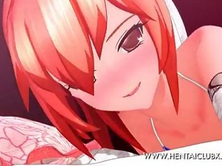 Anime girls futanari young lady hikari tomus masturbation 3d ýalaňaç