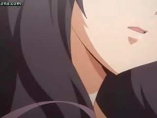 Anime isteri dengan besar payu dara menjilat