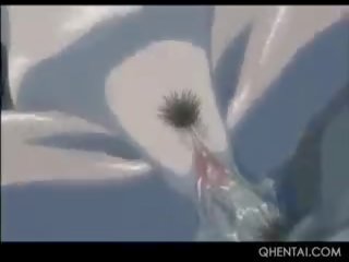 Hentai erotic Redhead Jumping cock In Her Wet Snatch