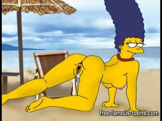 Simpsons dirty video Parody