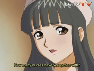 Hentai profesor jest walenie jeden z jego pielęgniarki