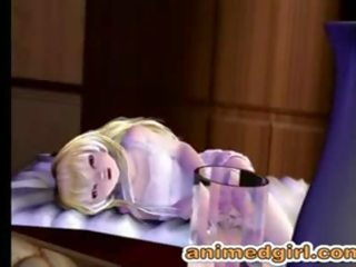 3D hentai maid oralsex shemale anime manhood