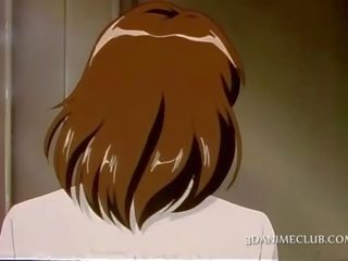 Zmyslové anime siréna fantasizing o xxx video v sprcha