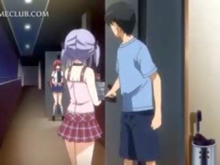 Hentai divinity Wearing But An Apron Seduces attractive youngster