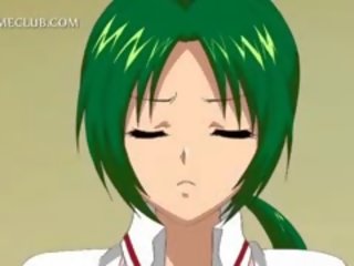 Busty Anime young female Pussy Banged Deep And Hard
