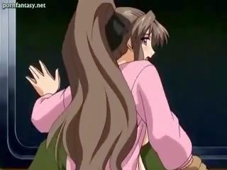 Insatiable anime vajzë e pacipë duke fucked