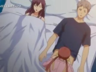 Teenage 3d Anime schoolgirl Fighting Over A Big phallus