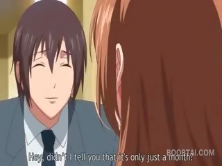 Rūdmataina anime skola lelle seducing viņai burvīgas skolotāja