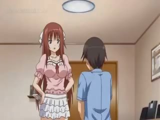 Anime sweetheart Tit Fucking And Rubbing Huge johnson Gets A Facial